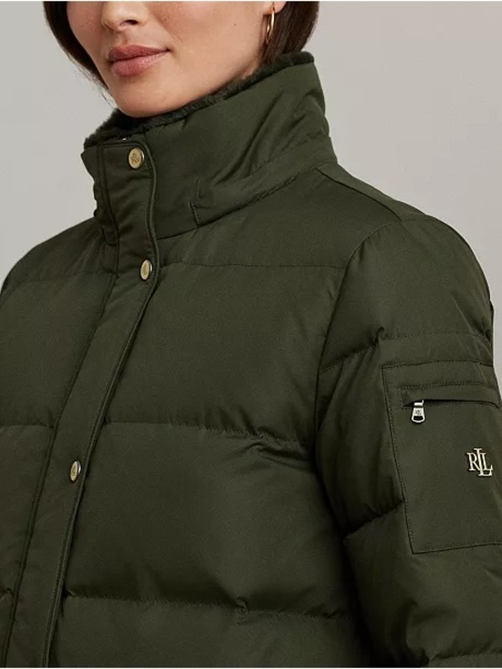 Ralph Lauren Jackets & Blazers - Ralph Lauren Olive Green Quilted Puffer Jacket - Women's